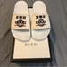 Gucci Shoes | New Authentic Gucci Slides | Color: White | Size: 8