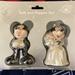 Disney Dining | Disney Parks Mickey & Minnie Mouse Authentic Original Salt & Pepper Shaker New! | Color: Black/White | Size: Os
