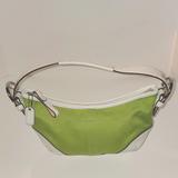 Coach Bags | Coach Small Vintage Hobo Bag | Color: Cream/Green/Silver | Size: 11"L X 6"H X 2"D. Strap Drop 4" To 6".