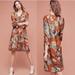 Anthropologie Dresses | Hemant & Nandita Anthropologie Zeri Peasant Dress 2 Nwot | Color: Brown | Size: 2