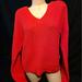 Pink Victoria's Secret Sweaters | - Pink Victoria Secret V-Neck Sweater L | Color: Red | Size: L