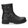 Winterboots PANAMA JACK, Damen, Gr. 39, schwarz, Nappaleder, klassisch, Schuhe, Stiefelette, Warmfutter, mit Logoprägung an der Ferse