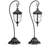 Bellagio 32 1/2"H Bronze LED Landscape Path Lights Set of 2