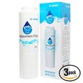 3-Pack Replacement for Maytag MZD2663KEB Refrigerator Water Filter - Compatible with Maytag UKF8001 Fridge Water Filter Cartridge
