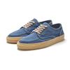 Schnürschuh AUTHENTIC LE JOGGER, Herren, Gr. 45, blau (jeansblau), Obermaterial: 80% Rindsleder, 20% Baumwolle. Decksohle: 100% Schweinsleder. Laufsohle: 100% Synthetik, unifarben, sportlich, Schuhe, Sneaker, Schnürhalbschuh, Freizeitschuh, weiches...