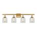 Innovations Lighting Bruno Marashlian Caledonia 36 Inch 4 Light Bath Vanity Light - 516-4W-SG-G2511