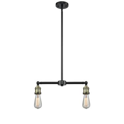 Innovations Lighting Bruno Marashlian Bare Bulb 20 Inch 2 Light Linear Suspension Light - 209-BAB