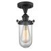 Innovations Lighting Bruno Marashlian Kingsbury 6 Inch 1 Light Flush Mount - 516-1C-PC-CE231-W-LED