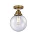 Innovations Lighting Bruno Marashlian Beacon 8 Inch 1 Light Semi Flush Mount - 288-1C-AC-G204-8