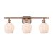 Innovations Lighting Bruno Marashlian Norfolk 25 Inch 3 Light Bath Vanity Light - 516-3W-PN-G461-6