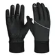MOREOK gants d'hiver coupe-vent gants de course à écran tactile antidérapant gants de vélo gants