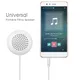 Mini haut-parleur stéréo 3.5mm pour iPhone iPad MP3 musique