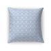 TRANSLUCENT FLOWER MULTI PERIWINKLE Accent Pillow By Kavka Designs