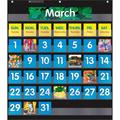 Scholastic Monthly Calendar Pocket Chart 25 x 27-3/4 Inches