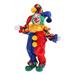 15inch Clown Doll - Can Sitting & Standing Hand Painted Harlequin Doll Display Decoration Birthday Or Christmas Gift