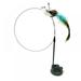 10 Styles Cat Feather Toy Simulation Bird Feather Toy Cat Teaser and Exerciser Wand Telescopic Cat Fishing Pole Toy w Suction Cup