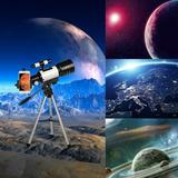 Telescope 150X Beginner Telescope Wide-Angle Observation Astronomical Monocular Telescope Yutnsbel