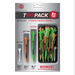 Zero Friction Golf Tee Variety Pack - 50 Tee Set (Tour Tees)