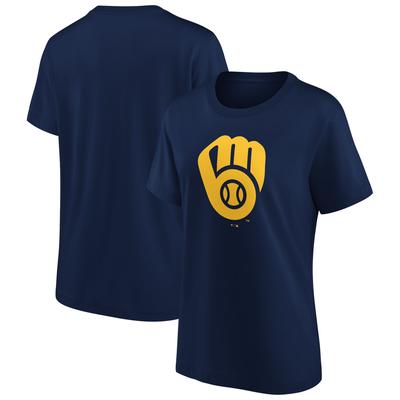 Milwaukee Brewers Mono-Logo-Grafik-T-Shirt – Damen Image