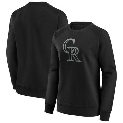 Colorado Rockies Mono-Logo-Grafik-Sweatshirt mit Rundhalsausschnitt – Damen Image