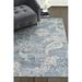 Couristan Nirvana Garden Damask Area Rug Greystone 9 10 x 13 2