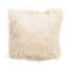 Faux Fur Throw Pillow Covers Cushion Covers Luxury Soft Decorative Pillowcase Fuzzy Pillow Covers for Bed/ Couch 18 x 18 Inches