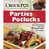 Pre-Owned Crock-Pot: Parties Potlucks Cookbook Hardcover Publications International Ltd.