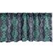 Ambesonne Ethnic Valance Pack of 2 Bohemian Retro Motif Pattern 54 X18 Sea Green Ceil Blue