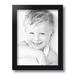 ArtToFrames 9x12 Inch Satin Black Picture Frame This Black Wood Poster Frame is Great for Your Art or Photos Comes with Regular Glass (4654)