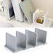 Cheers US 4Packs Book Ends Metal Bookends Book Ends for Shelves Economy Universal Nonskid Heavy Duty Bookends Shelves Office