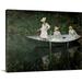 Great BIG Canvas | The Boat at Giverny c.1887 Canvas Wall Art - 24x18
