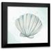 Allen Kimberly 15x15 Black Modern Framed Museum Art Print Titled - Seashore Shell 2