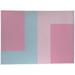 Flip Flop Pink & Blue Office Mat by Kavka Designs