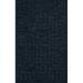 Dalyn Dover Area Rug DV13 Dv13 Navy Squares Maze 5 x 8 Rectangle