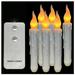 VerPetridure Led Long Strip Remote Control Electronic Candle Led Long Strip Remote Control Electronic Candleremote Control 6Pcs Battery Operated Flameless Led Taper Candles Lights
