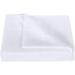1000 Thread Count 3 Piece Flat Sheet ( 1 Flat Sheet + 2- Pillow cover ) 100% Egyptian Cotton Color White Solid Size Twin