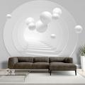 Tiptophomedecor Peel and Stick 3D Illusion Wallpaper Wall Mural - 3D Tunnel - Removable Wall Decals