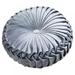 15 Round Floor Cushions Pillow Solid Color Velvet Meditation Cushion Pumpkin Pleated Meditation Pillow for Home Sofa Bed Car Decor Floor Pillow Cushion