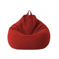 Oxford Bean Bag Chair Cover Without Filling Extra Large Storage Washable Cotton Linen Canvas Slipcover