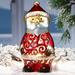 DecoFLAIR Electric Luminary Holiday Santa Figurine