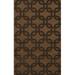 Dalyn Dover Area Rug DV7 Dv7 Caramel Rectangles Loops 6 x 9 Rectangle