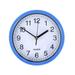 Silent Wall Clock Silent Round Wall Clock 8 Inch Battery Operated Wall Clock for Living Room Home Bedroom Kitchen
