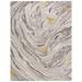 SAFAVIEH Soho Collection SOH675F Handmade Grey / Gold Rug