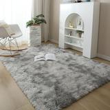 YouLoveIt Soft Area Rugs Plush Area Rug Carpet Pad for Bedroom Living Room Floor Mats Non-Skid Fluffy Floor Rug Child Play Mat Large Fuzzy Shag Fur Floor Rugs