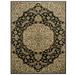 Home Dynamix Royalty Medallion Traditional Area Rug Black/Ivory 7 8 x10 4