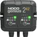 NOCO GENIUS2X2 2-Bank 4A (2A/Bank) 6V/12V Smart Battery Charger and Maintainer