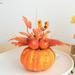 Thanksgiving Decorations Pumpkin 4.7 x 5.9 Artificial Pumpkin Fall Harvest DÃ©cor for Table Home Kitchen Room Party