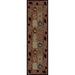 2 ft. 3 in. x 7 ft. 7 in. American Destination Masters Lodge Ebony Area Rug