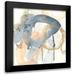 Vess June Erica 12x12 Black Modern Framed Museum Art Print Titled - Liquid Blueprint V