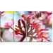 Design Art Bunch of Beautiful Tropical Flowers 4 Piece Photographic Print on Wrapped Canvas Set